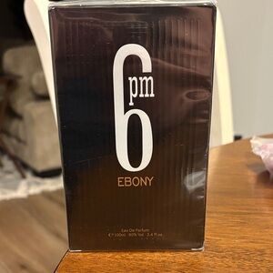 NIB 6pm Ebony Eau De Parfum fragrance cologne for men